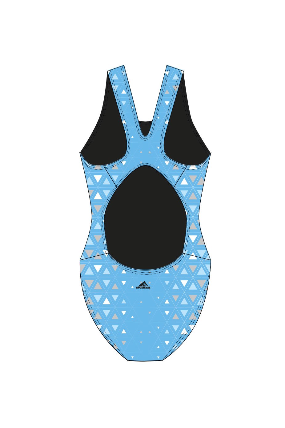 Retford & District Lifesavers Adult Female Broadstrap Swimsuit image 1