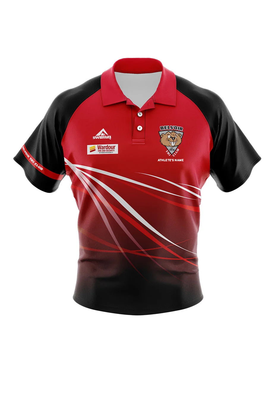 Belvoir Tri Club Adult Unisex Club Shirt - Polo Neck image 0