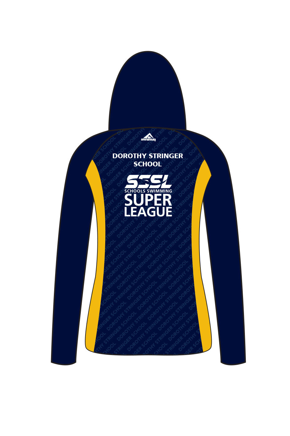 Schools Swimming Super League Adult Female Dorothy Stringer School Zipped Performance Hoodie image 1