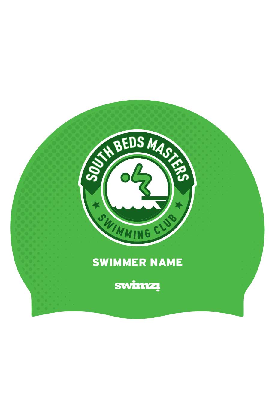 Unisex Club Swim Cap - Silicone Suede image 0