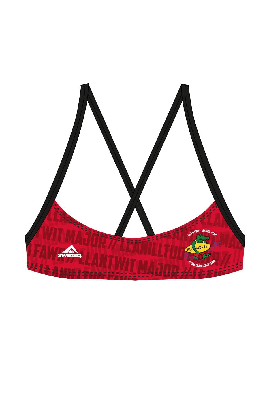 Llantwit Major SLSC Kids Female Bikini Top image 0
