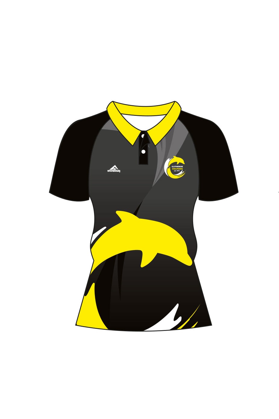 Clitheroe Dolphins SC Adult Female Coach/Volunteer Shirt - Polo Neck image 0