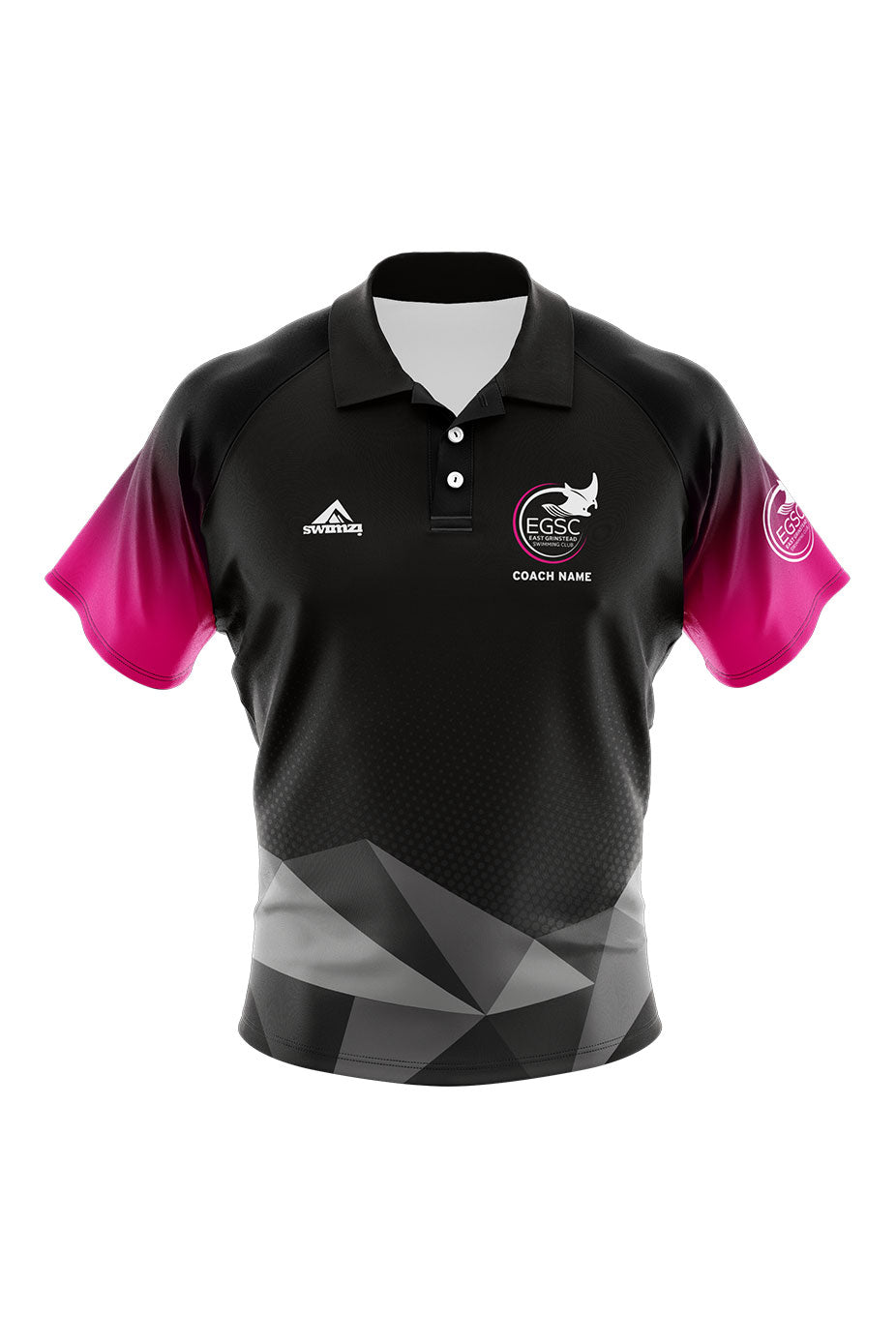 East Grinstead SC Adult Unisex Coach Shirt - Polo Neck image 0