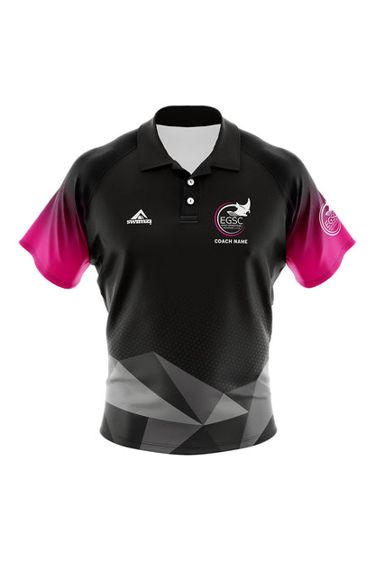 East Grinstead SC Adult Unisex Coach Shirt - Polo Neck image 0