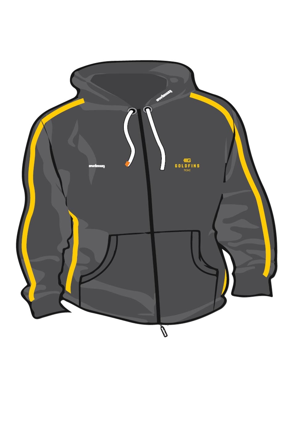 Truro City SC Kids Unisex Sweat Zipped Hoodie image 0