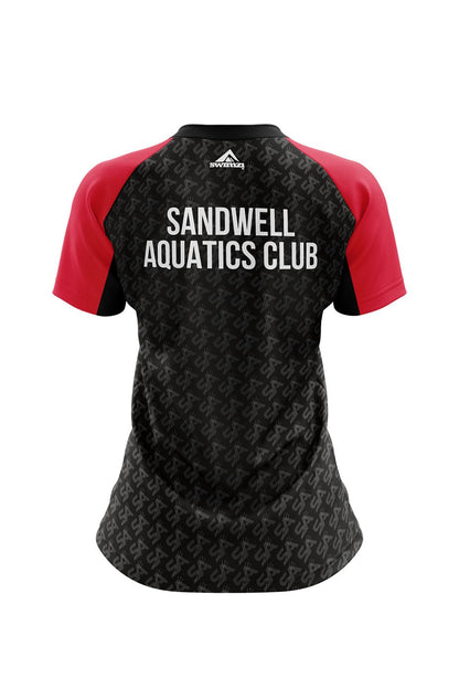 Sandwell Aquatics Club Adult Female Club Shirt - V-Neck image 1