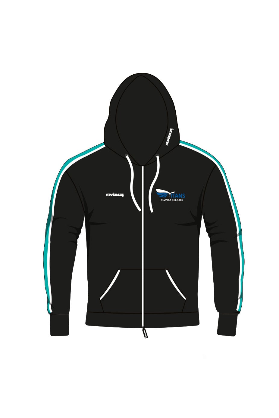 Titans Ireland SC Adult Unisex Sweat Zipped Hoodie image 0