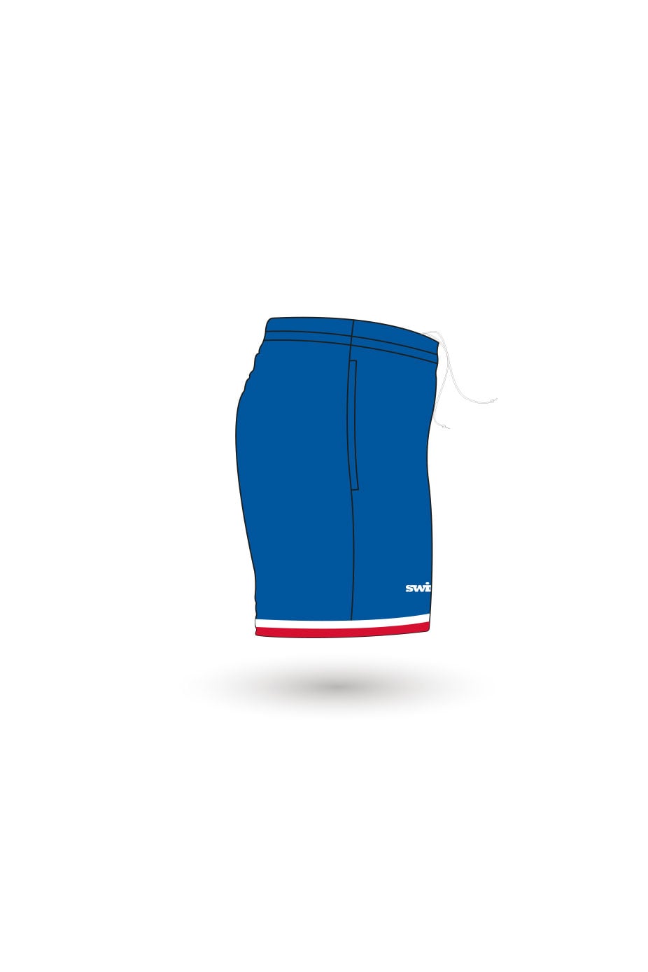 Lancaster City Swimming and Waterpolo Club Adult Unisex Sport Shorts image 1