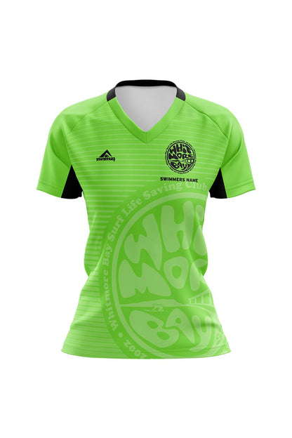Whitmore Bay SLSC Kids Female Club Shirt - V-Neck image 0