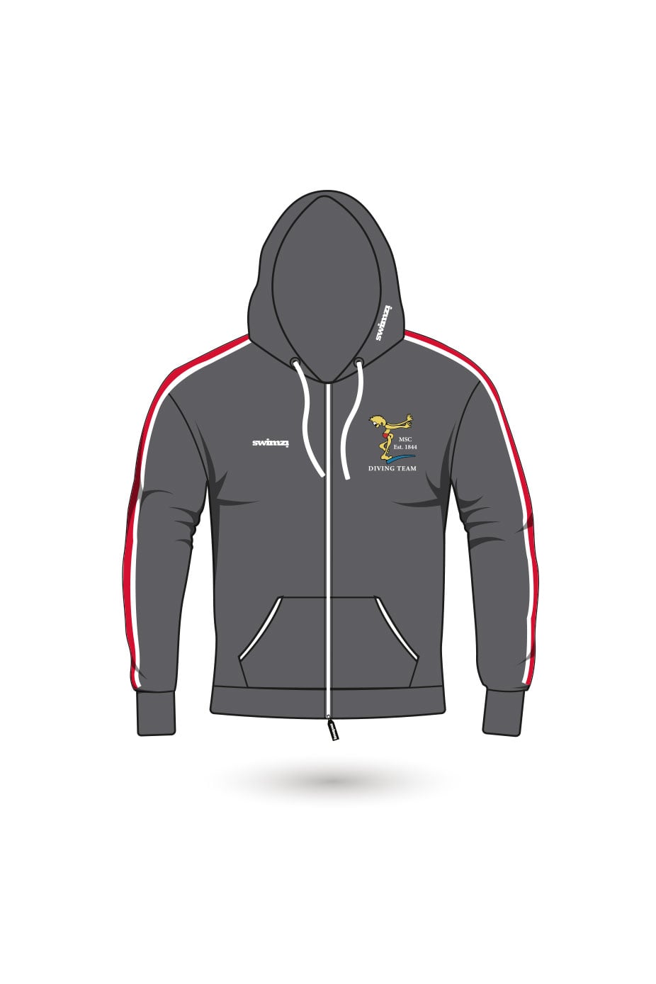 Maidstone SC Kids Unisex Sweat Zipped Hoodie [LONGER LEAD-TIME ITEM] image 0