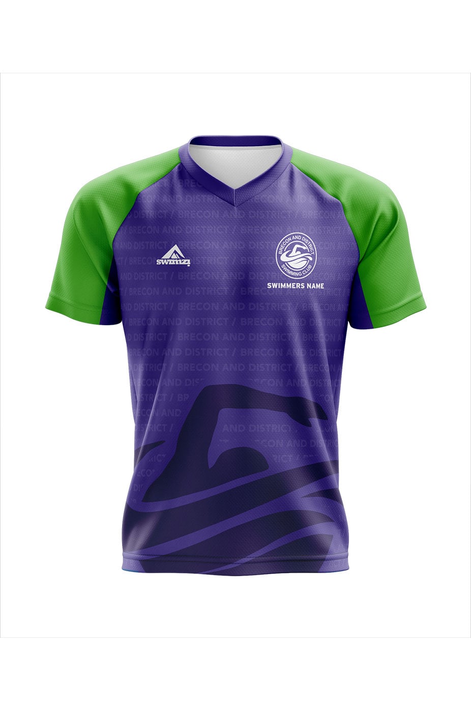Brecon & District SC Adult Unisex Club Shirt - V-Neck image 0