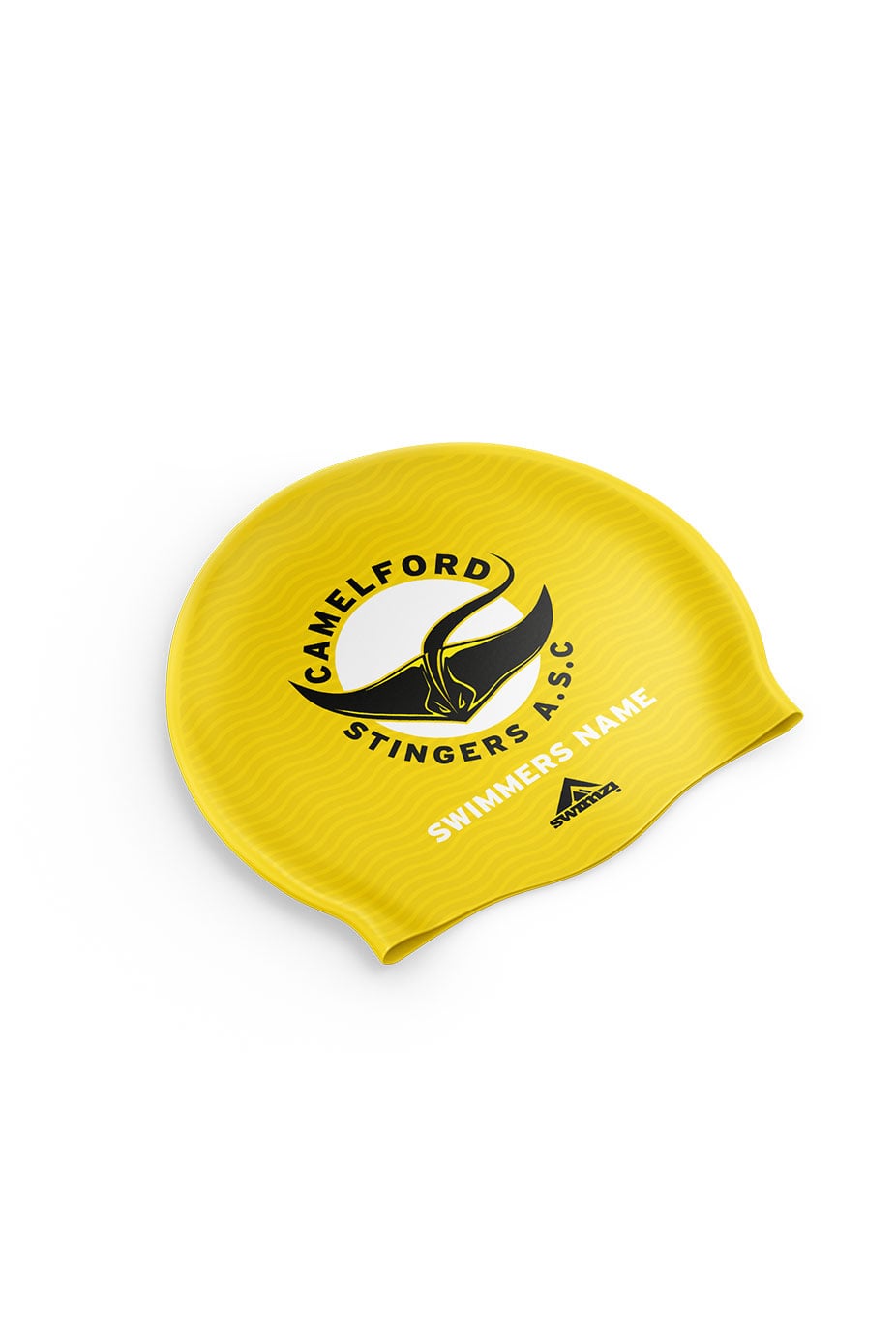 Unisex Club Swim Cap - Silicone Suede image 0