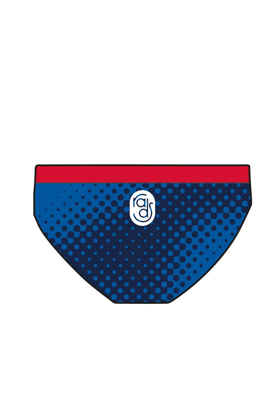 Rochford & District SC Adult Male Swim Trunks image 1
