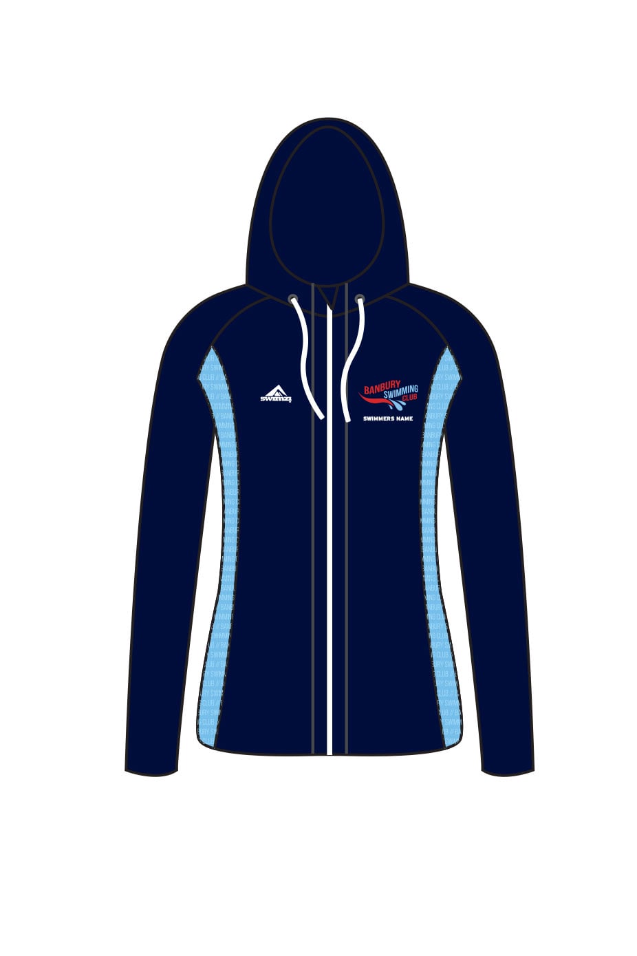 Banbury SC Adult Female Zipped Performance Hoodie image 0