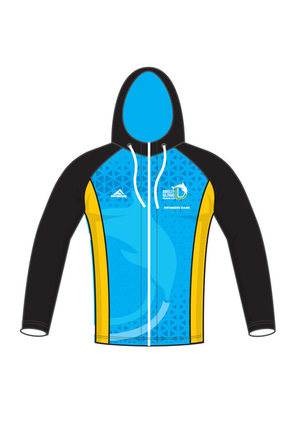 Dursley Dolphins SC Kids Unisex Zipped Performance Hoodie image 0