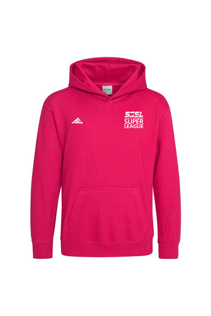 Schools Swimming Super League Adult Unisex SSSL Cotton Pullover Hoodie - Pink image 0