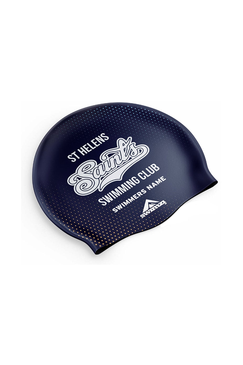 Unisex Club Swim Cap - Silicone Suede image 0