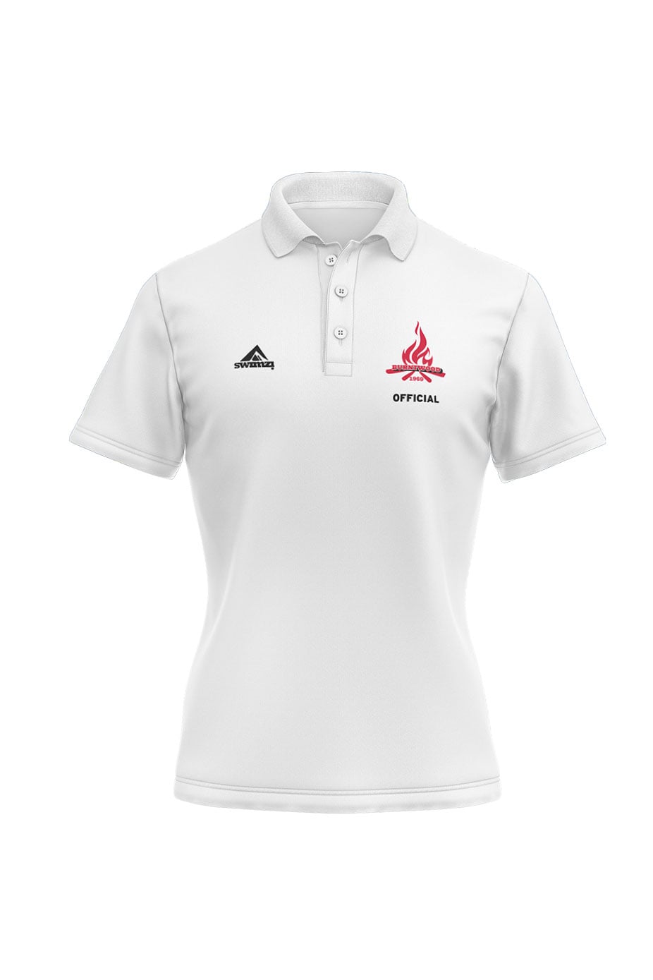 Burntwood SC Adult Female Officials Shirt - Cotton image 0