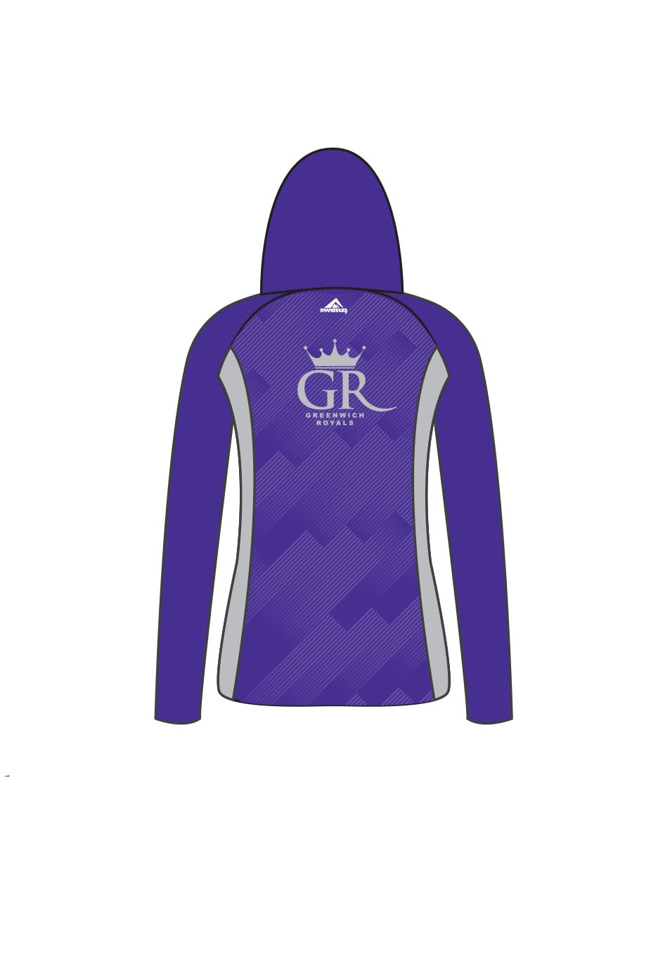 Greenwich Royals SC Adult Female Zipped Performance Hoodie image 1