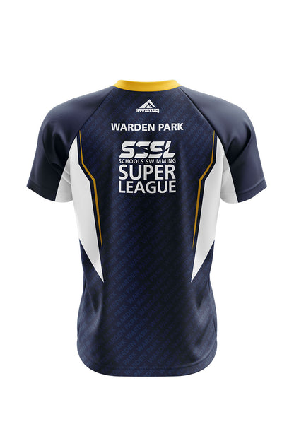 Schools Swimming Super League Adult Unisex Warden Park Club Shirt - V-Neck image 1
