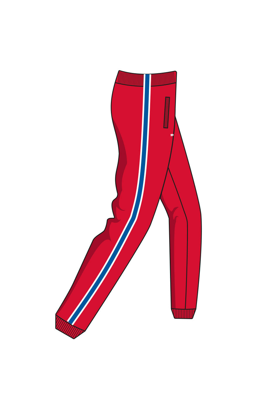 Aberystwyth Surf Lifesaving Club Adult Male Slim Fit Sweatpants image 1