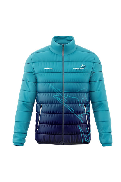 Ginninderra Swim Club Adult Unisex Padded Jacket image 0