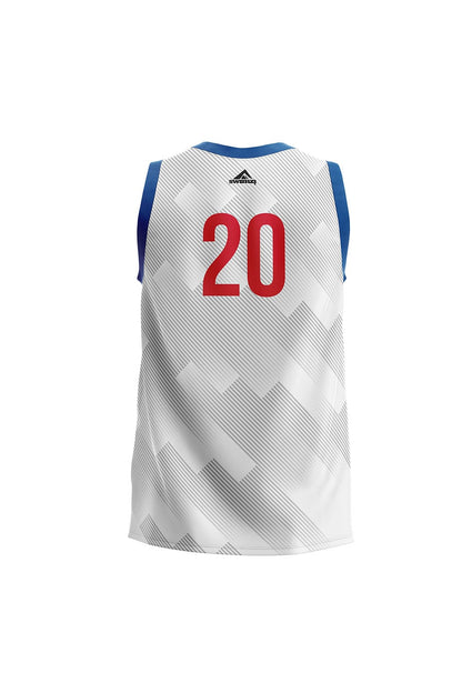 American International School of Jeddah Adult Unisex Basketball Away Vest image 1