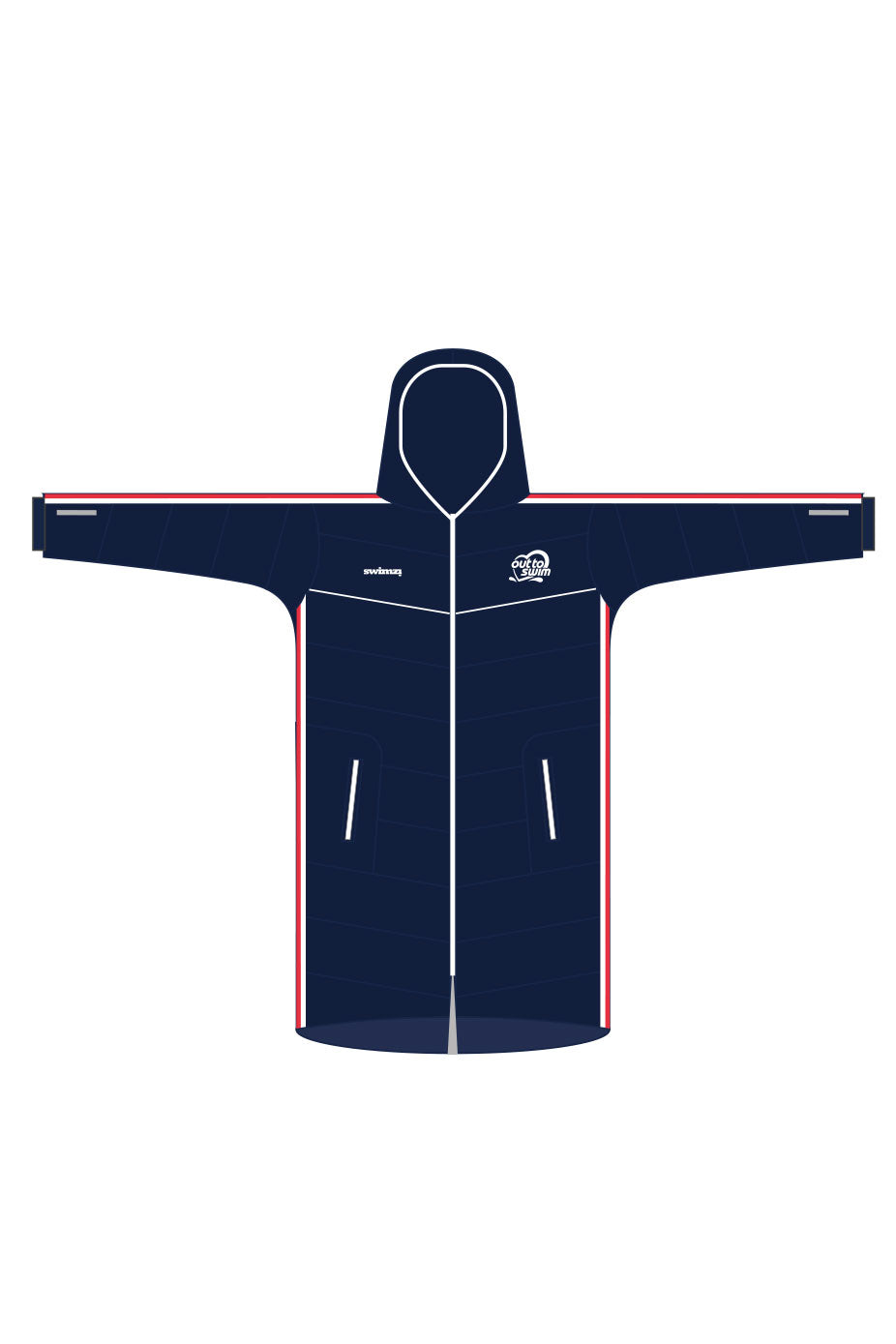 Out to Swim Kids Unisex Team Parka image 0