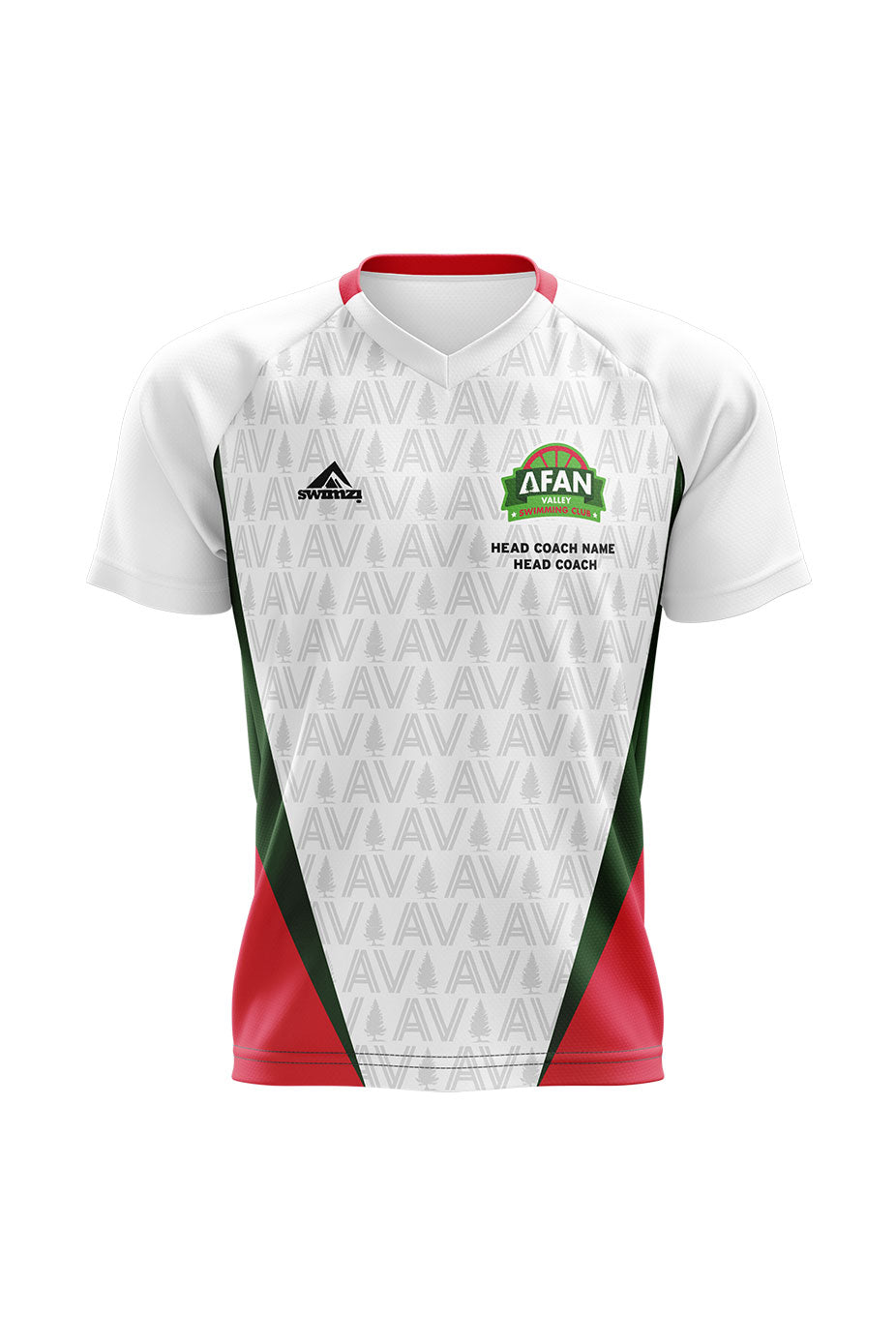 Afan Valley SC Adult Unisex Head Coach Shirt - V-Neck image 0