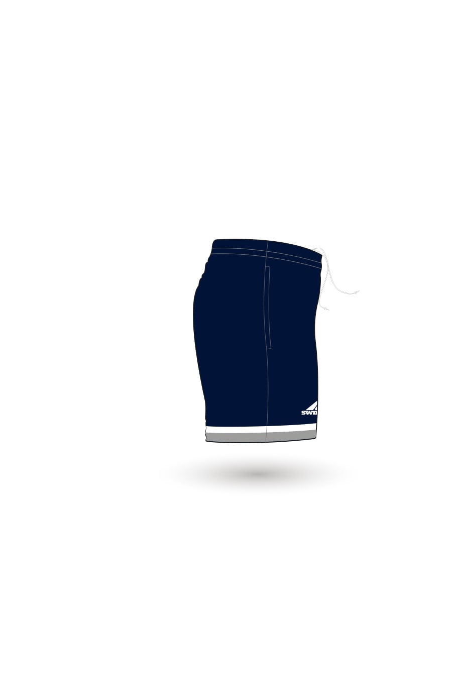 Schools Swimming Super League Adult Unisex Seaford College Sport Shorts image 1