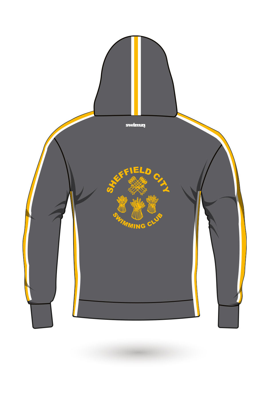 Sheffield City SC Adult Unisex Sweat Zipped Hoodie image 1