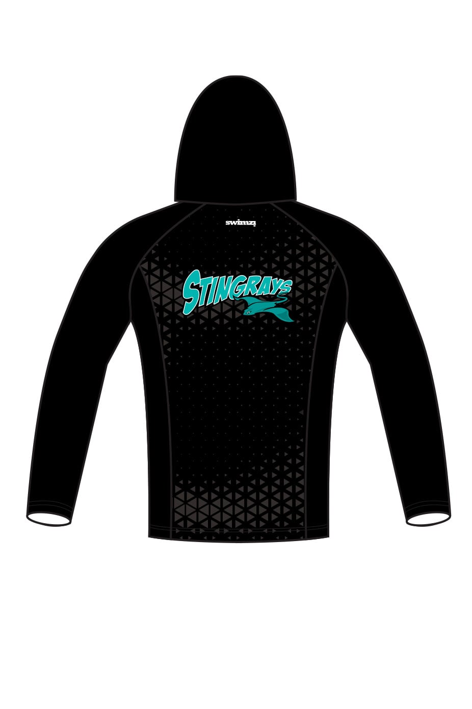 Edlington Stingrays ASC Adult Unisex Zipped Performance Hoodie image 1