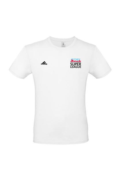 Schools Swimming Super League Adult Unisex SSSL Cotton Shirt - Crew Neck - White image 0