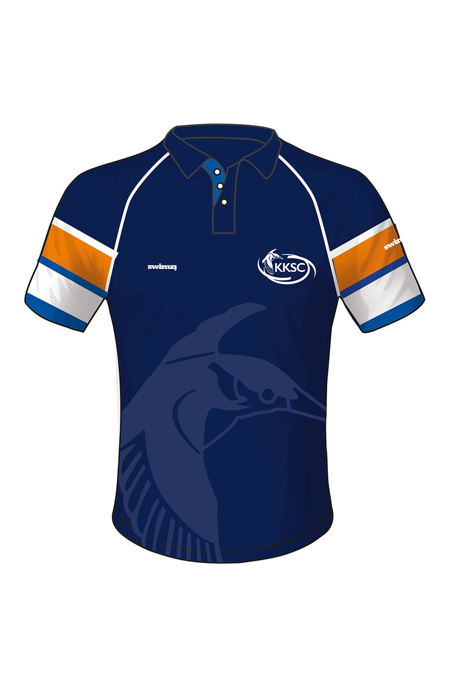Kingsbridge Kingfishers SC Adult Unisex Coach Shirt - Polo Neck image 0