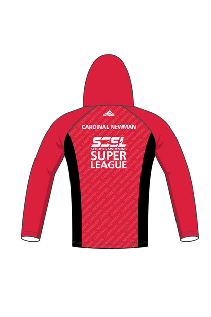Schools Swimming Super League Adult Unisex Cardinal Newman Zipped Performance Hoodie image 1