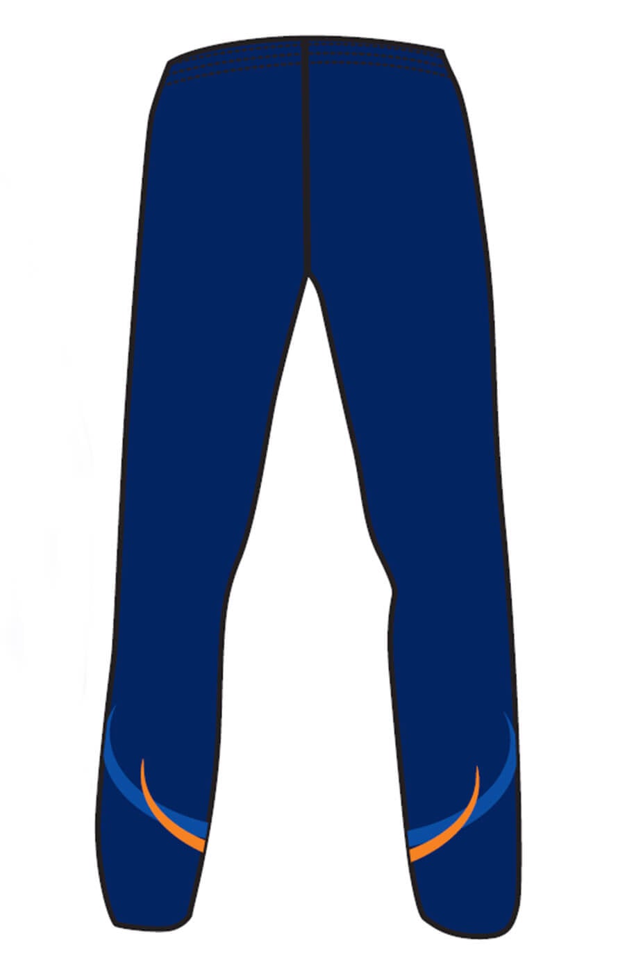 Kingsbridge Kingfishers SC Adult Unisex Tracksuit Bottoms image 2