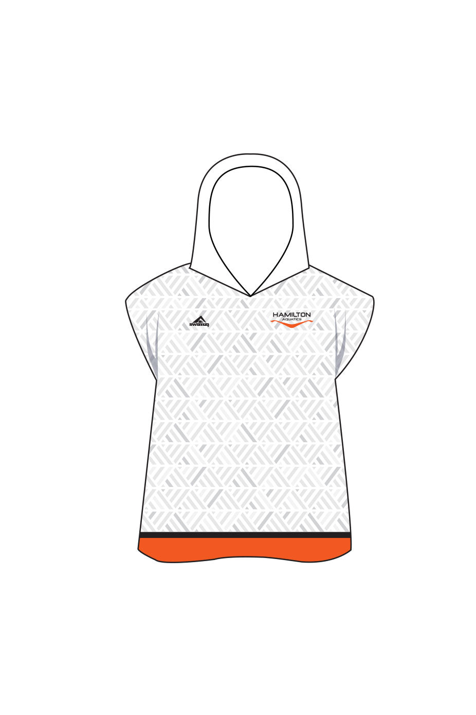Unisex Hamilton Aquatics Learn To Swim Poncho image 0