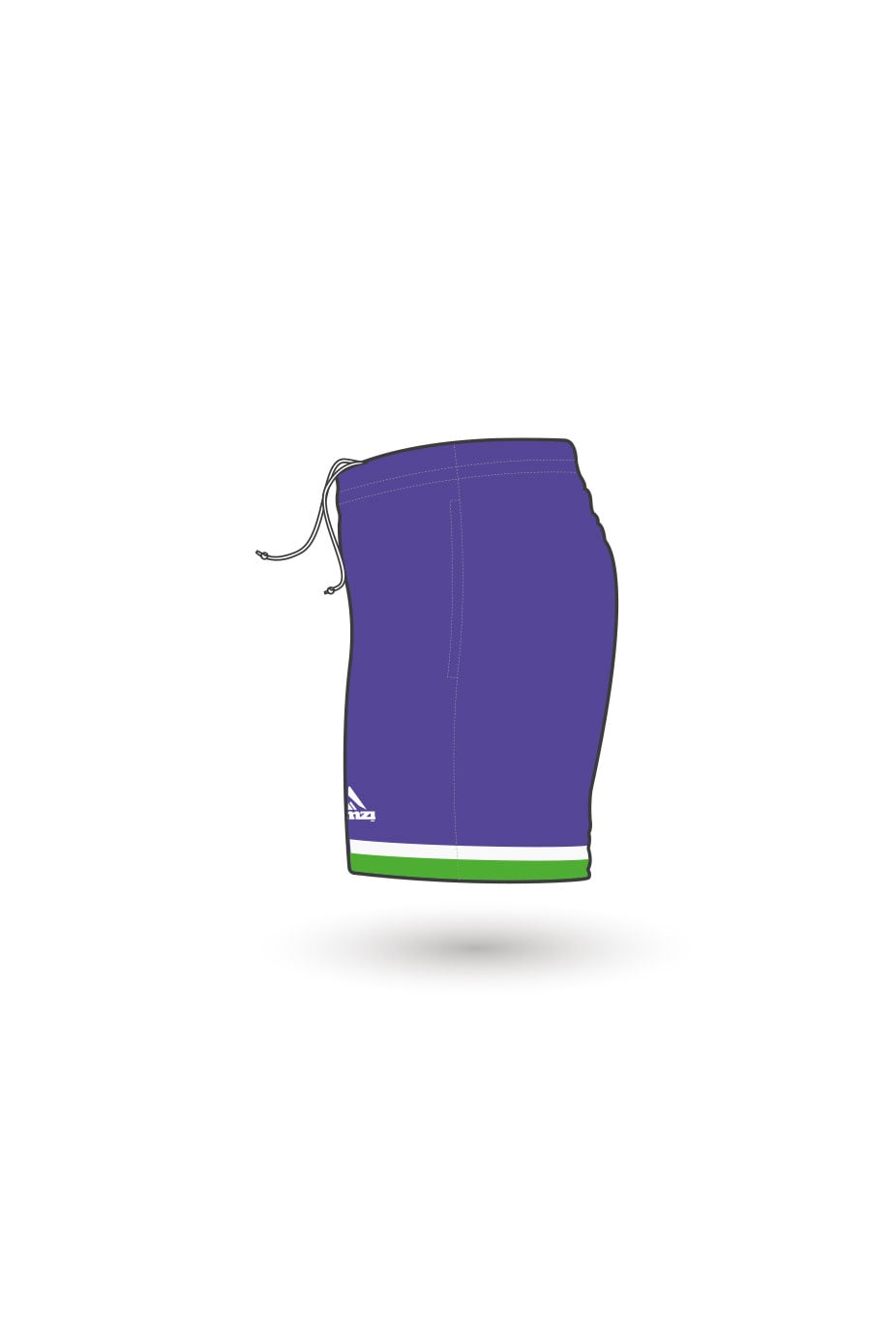 Brecon & District SC Adult Unisex Sport Shorts image 1