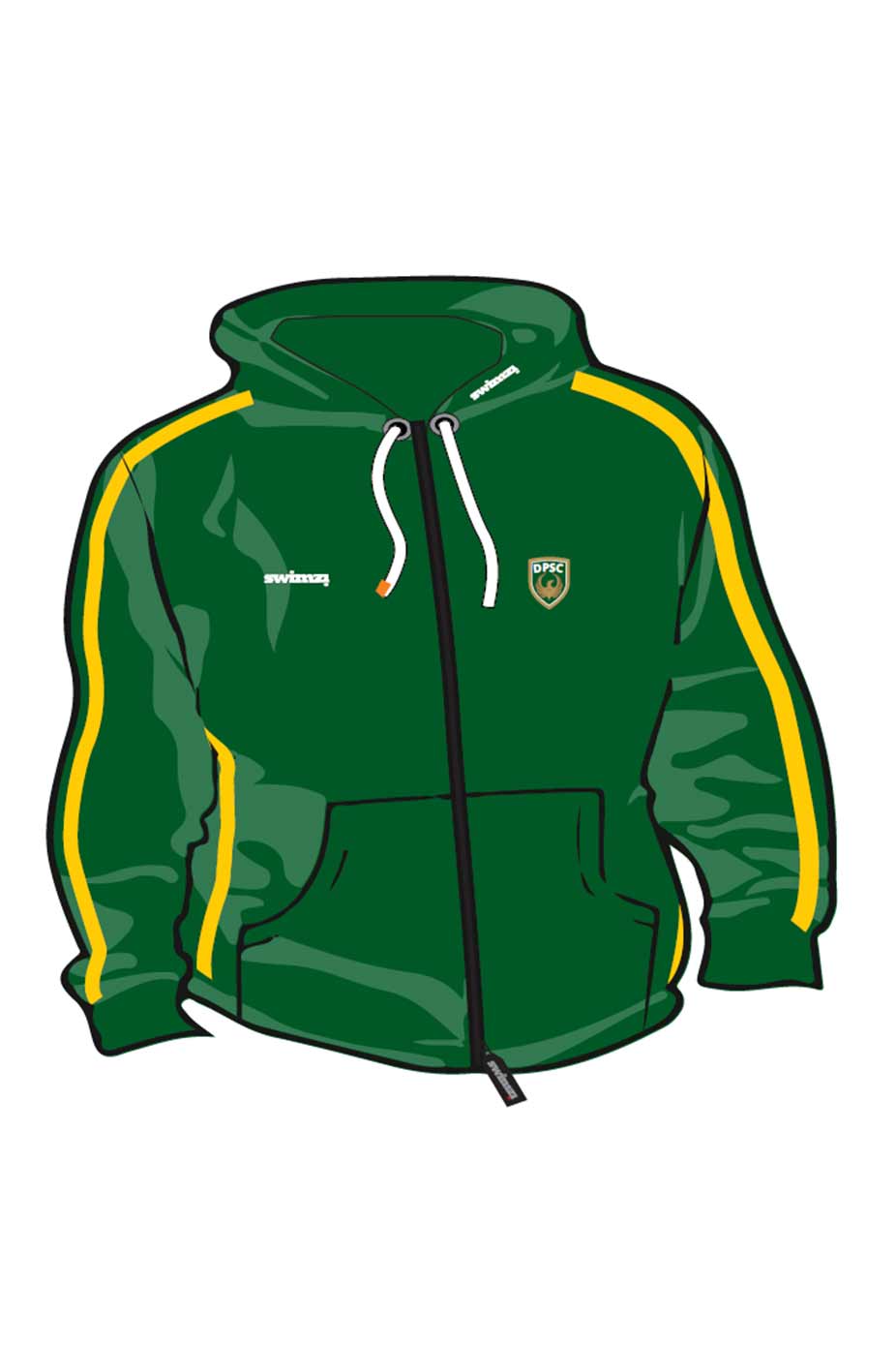 Derby Phoenix SC Adult Unisex Sweat Zipped Hoodie image 0