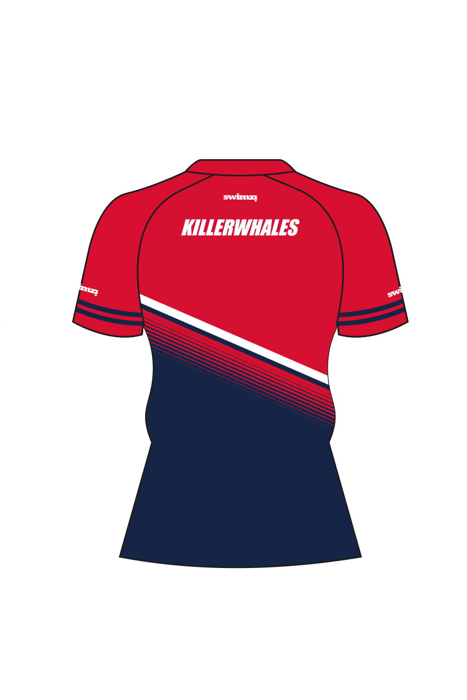 Killerwhales SC Adult Female Club Shirt - Round Neck image 1