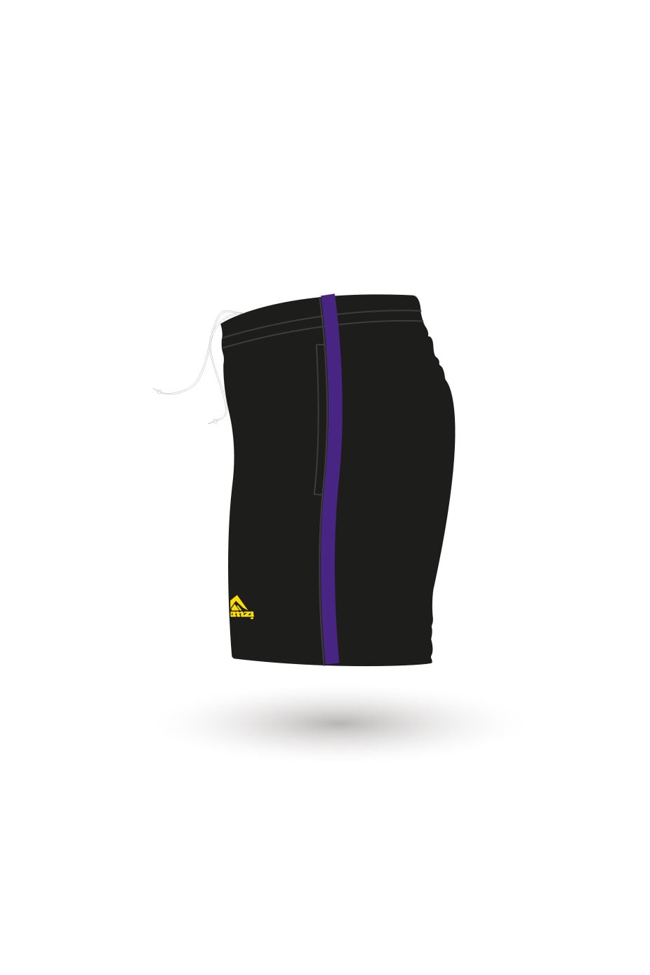 Leeds Lifesaving Adult Unisex Polyester Sport Shorts image 1