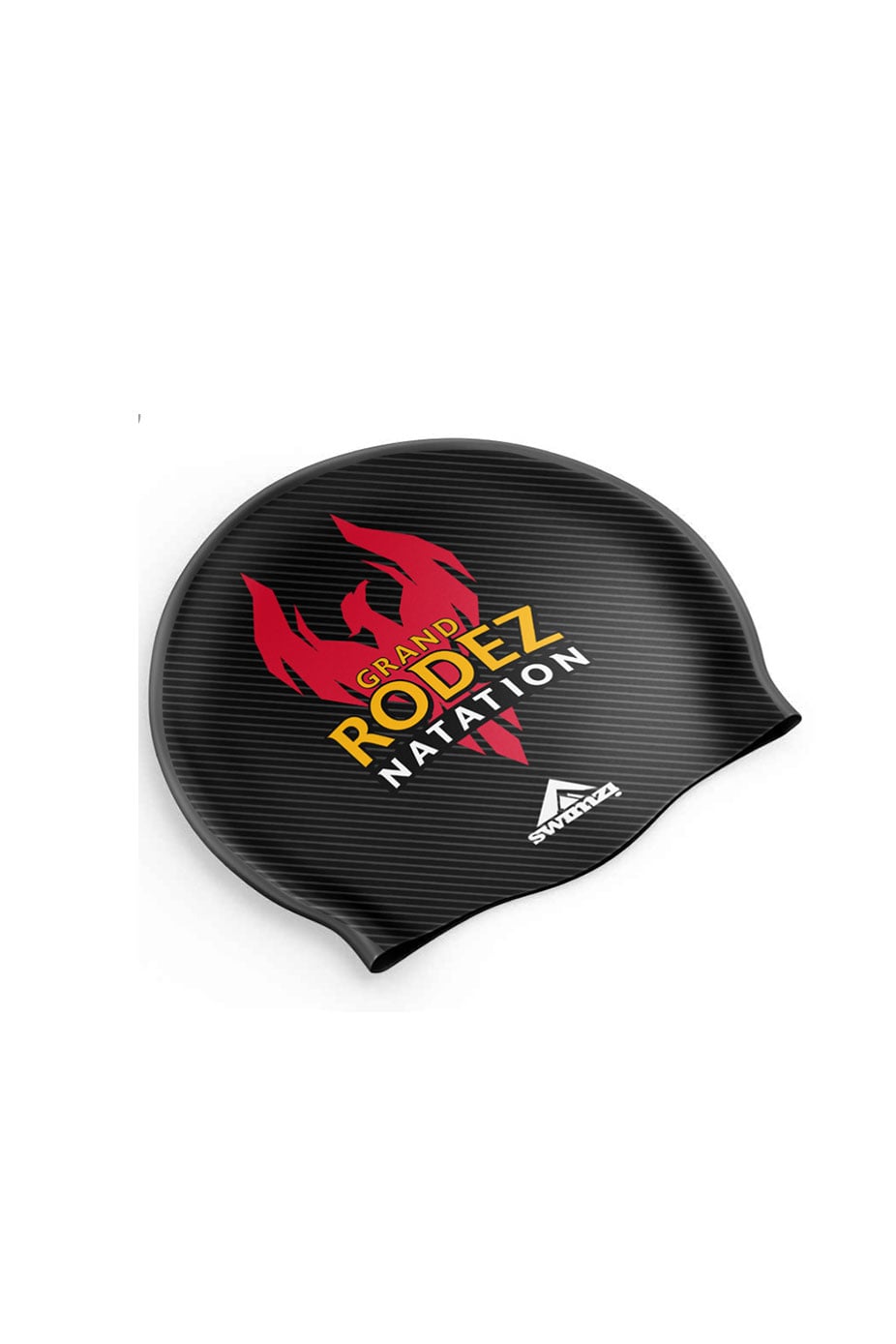 Unisex Club Swim Cap - Silicone Suede image 0