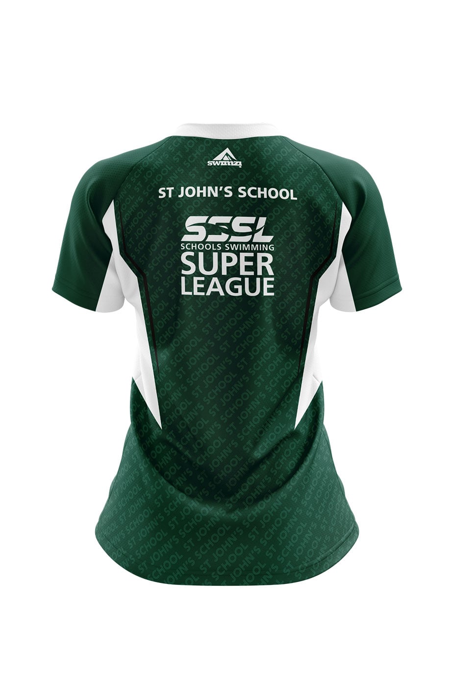 Schools Swimming Super League Adult Female St Johns School Club Shirt - V-Neck image 1