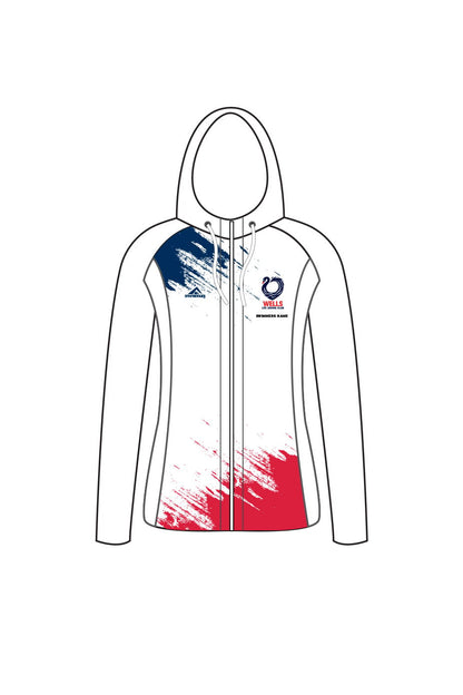 Wells Lifesaving Club Kids Female Zipped Performance Hoodie image 0