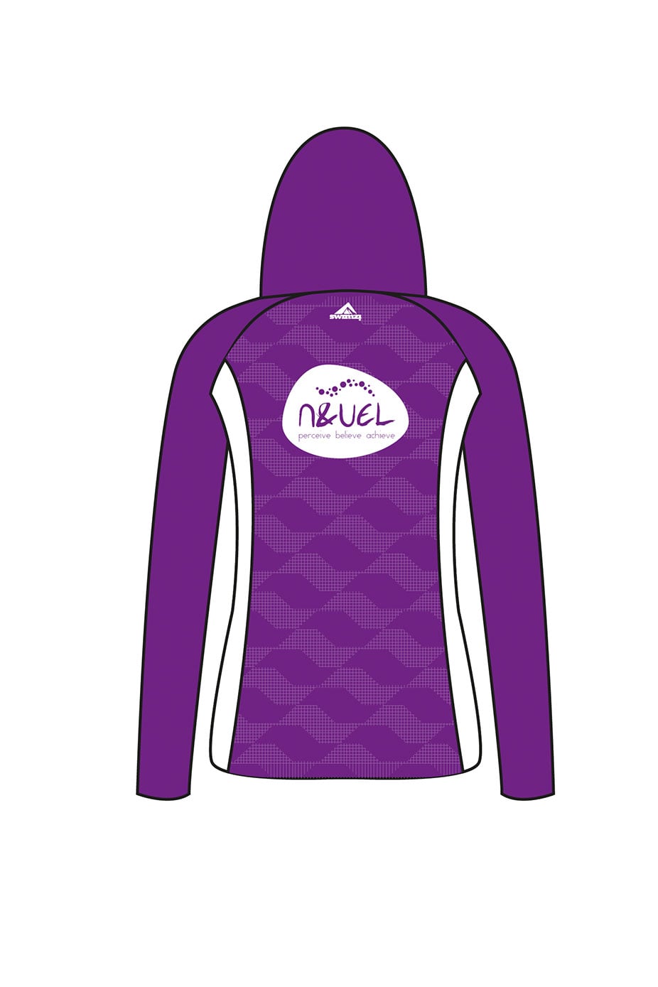 Newham & University of East London Swimming Club Adult Female Zipped Performance Hoodie image 1
