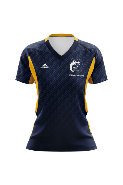 ABA Aquatics Adult Female Club Shirt - V-Neck image 0