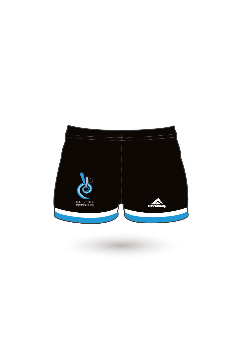 Corby Steel Diving Club Adult Female Hotpants image 0