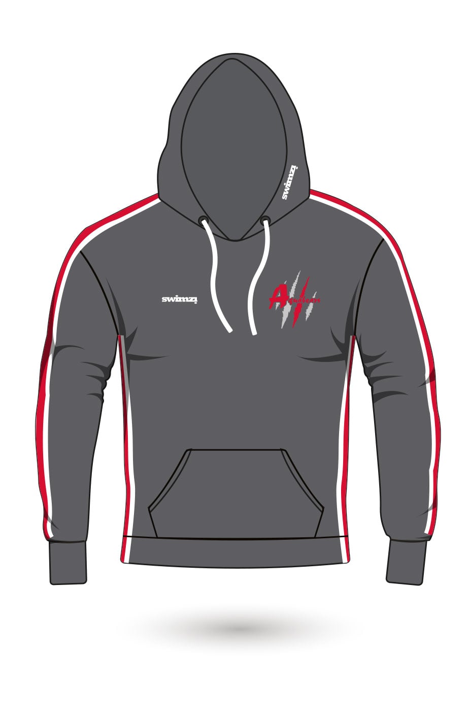 TEAMWEAR OUTLET SHOP! Adult Aquabears of Rochdale SC Unisex Sweat Pullover Hoodie image 0