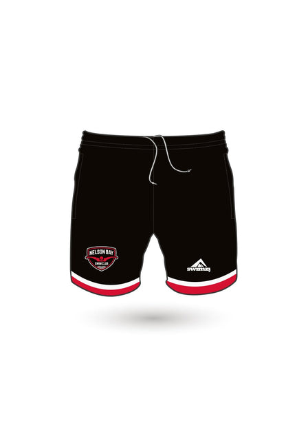 Nelson Bay Swim Club Kids Unisex Polyester Sport Shorts image 0