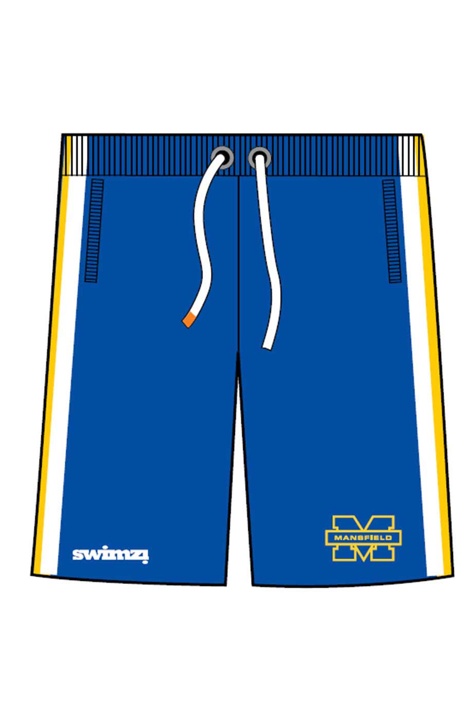 Mansfield SC Kids Unisex Sweat Basketball Shorts image 0